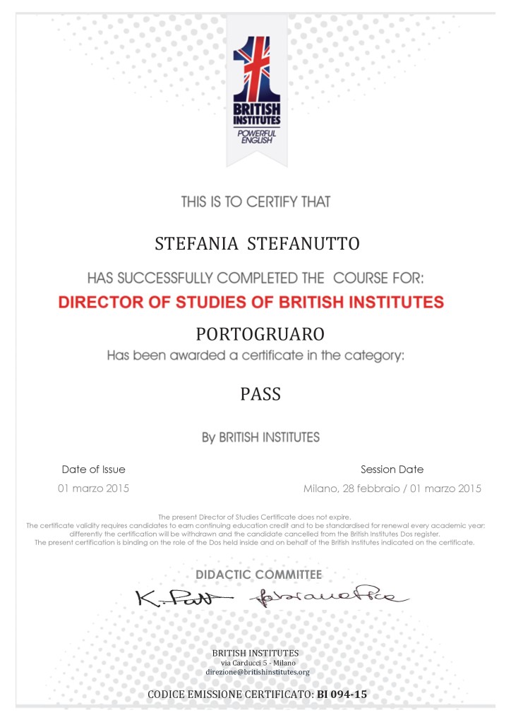 Director of Studies
